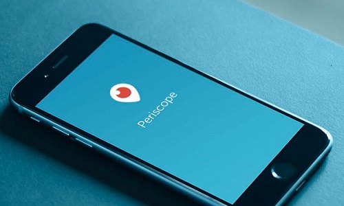 La supression de l'application Periscope