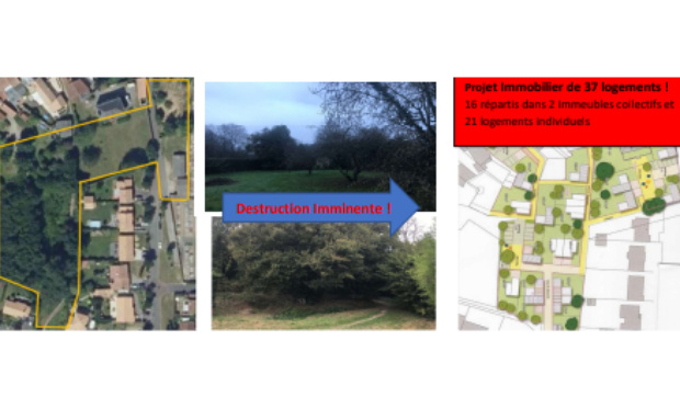 Îlot du verger Saint-Jean-de-boiseau : Non à la disparition de nos espaces naturels !