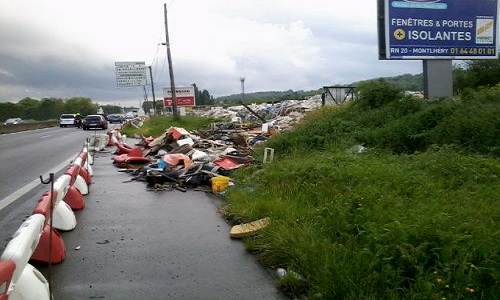 Pour le déblaiement de cette décharge sauvage!