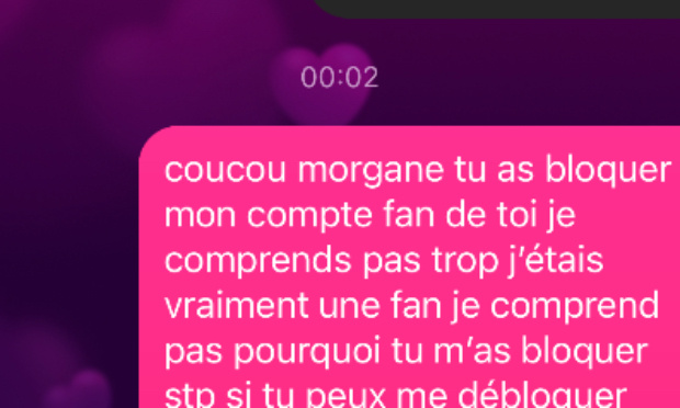 morganemakeupytb me d&eacute;bloque sur tiktok