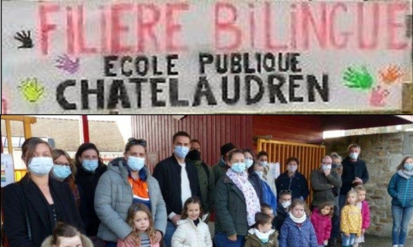 Pour des conditions d'apprentissage optimales des élèves bilingues (Châtelaudren-Plouagat)