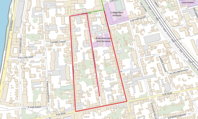 Changer le sens de circulation de la rue Pasteur à Alfortville