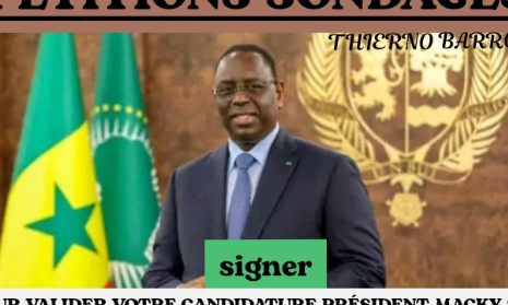 Walou Macky Sall Yidbé Président Macky Sall