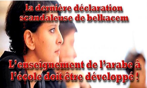 Contre la langue arabe à l'école