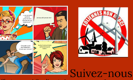 Non au parc éolien sur la commune de Lapeyrouse, sauvons notre cadre de vie !