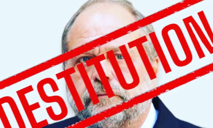 Destitution du Garde des Sceaux