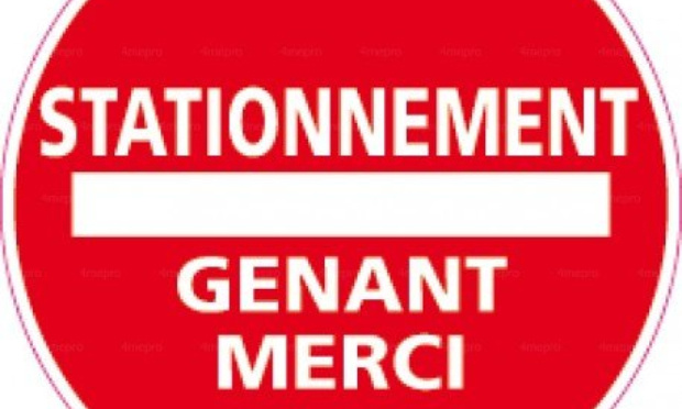 STOP AUX ARRETS ET STATIONNEMENTS GENANT