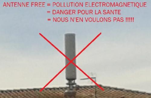 Démontage de l'antenne Free posée le 7 juin 2016