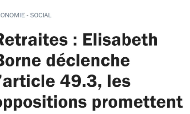 Signez pour demander à nos députés de voter la motion de censure
