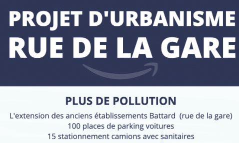 Non au projet d'urbanisme Rue de la gare à Ville-Pommeroeul !