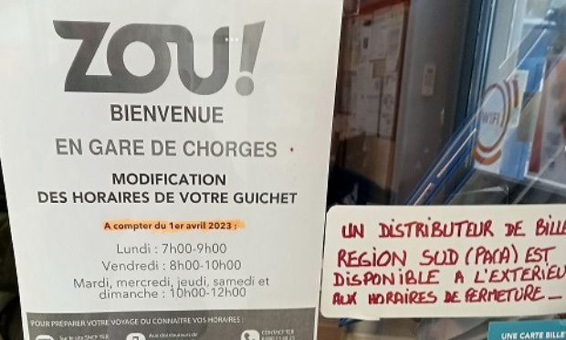 Qui veut la mort de la gare de Chorges ?