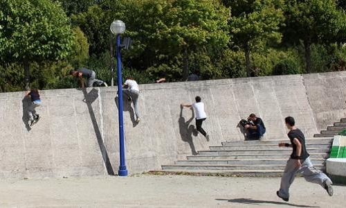 Retrait de l'arrêté municipal interdisant la pratique du Parkour