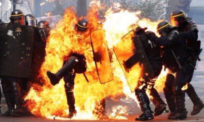 Pour des sanctions contre La France Insoumise pour incitation à la haine envers les forces de l’ordre !