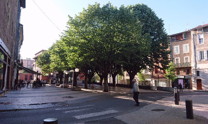 Non au projet de halle place de la République à Pamiers (09)