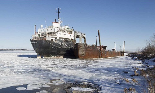 Action immédiate pour le bateau ''Kathryn Spirit'' échoué à Beauharnois