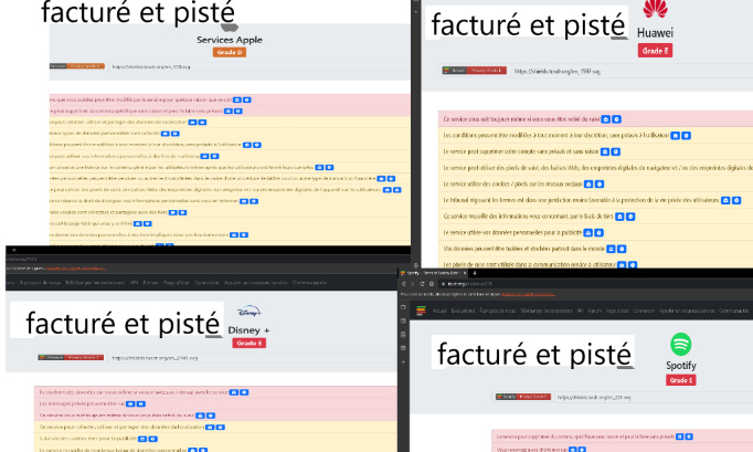 Interdire le pistage et la publicité des produits et services déjà payés
