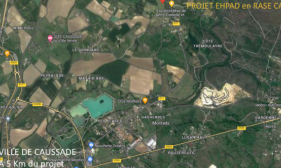 Oui à l'EHPAD mais à Caussade pas au Colombie en rase campagne !