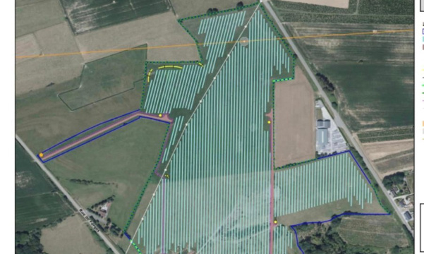 Non au méga parc de 20 000 panneaux photovoltaïques sur 20 hectares à Chimay !