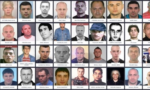 Fin de la publication des images des criminels