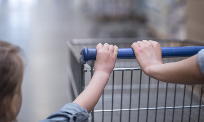 Pour un caddie adapté aux personnes de tailles moyennes ou âgées !