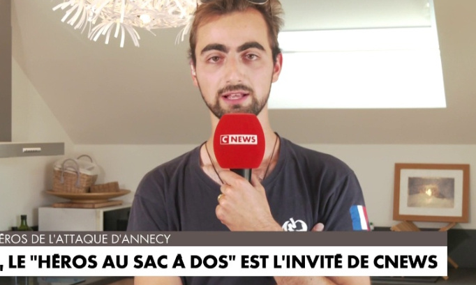 Pour la remise de la Légion d'honneur à Henri le héros d'Annecy