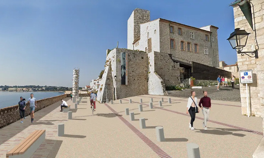 Non à la suppression des conteneurs à déchets 14 Amiral de Grasse - Viel Antibes !