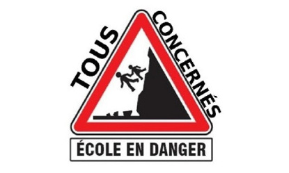 Contre la fermeture d'une classe à l'école de Village (Guadeloupe)