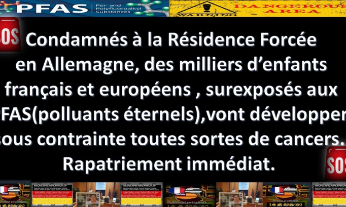 PFAS: Des enfants français surexposés sous la contrainte par l'Allemagne : Rapatriement