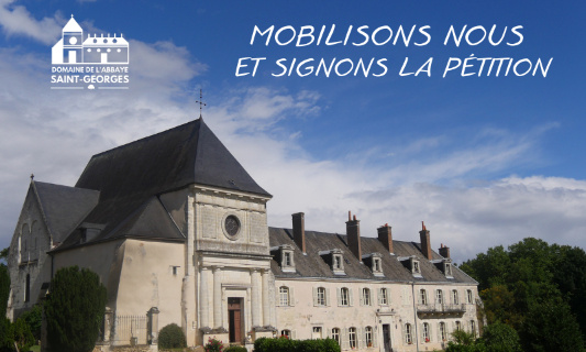 Pour la continuité du projet au domaine de l’abbaye de saint Georges !
