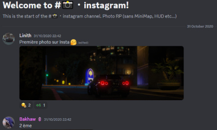 Suppression du message instagram de Linith pour mettre celui de IZR en premier