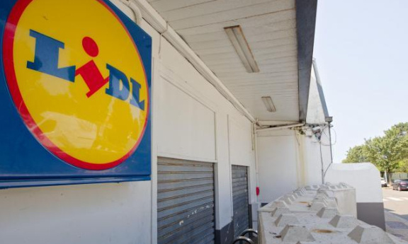 Pour la réouverture du Lidl au chemin vert