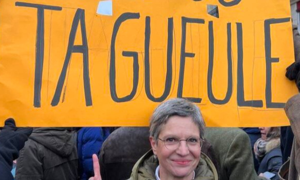 Pour que Sandrine Rousseau ferme enfin sa gueule.