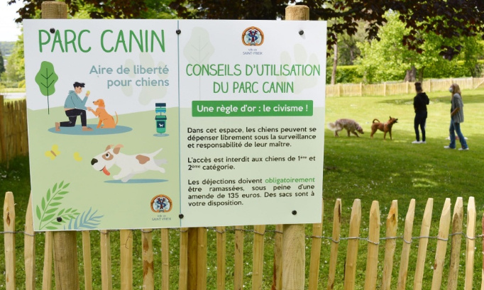 Pour la création d'un parc a chien à Fleurus !