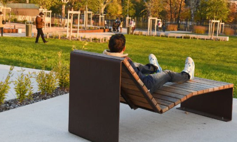 Pour la fermeture du Jardin des Trembles (Lyon 9e) la nuit