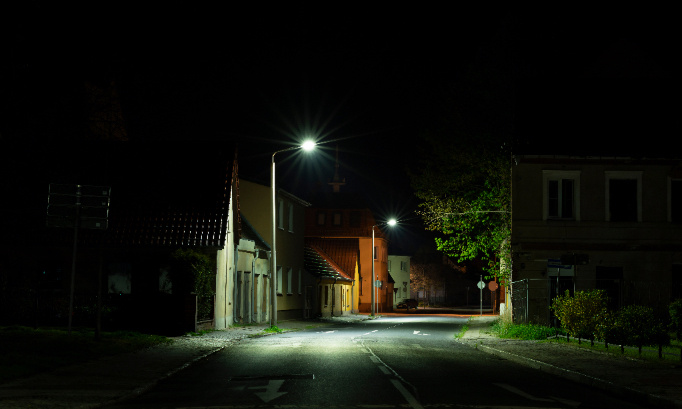 Pour le retour de l'éclairage public à Chateauneuf du Rhône.