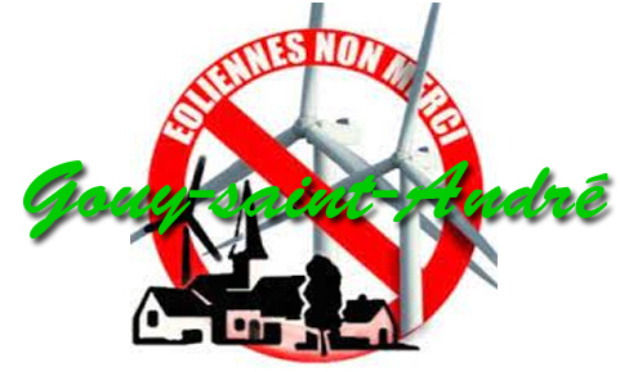 Non au projet éolien à Gouy-Saint-André.