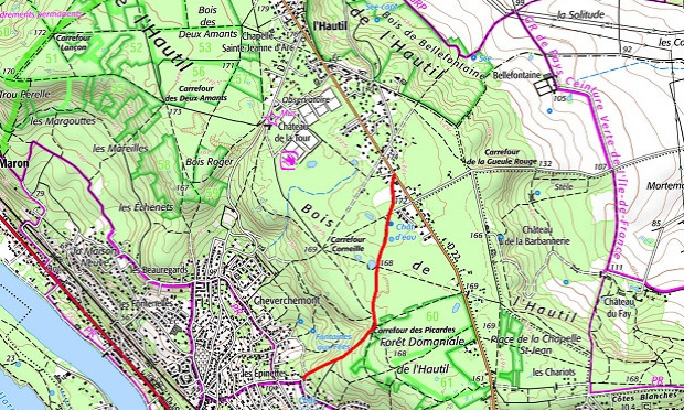 Non au bétonnage de la forêt de l'Hautil !