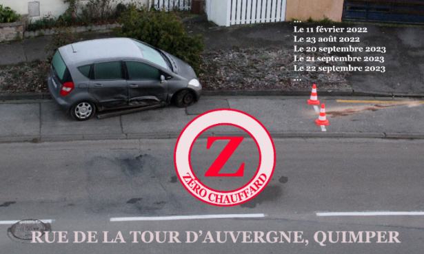 Plus de sécurité dans notre rue à Quimper (29) !