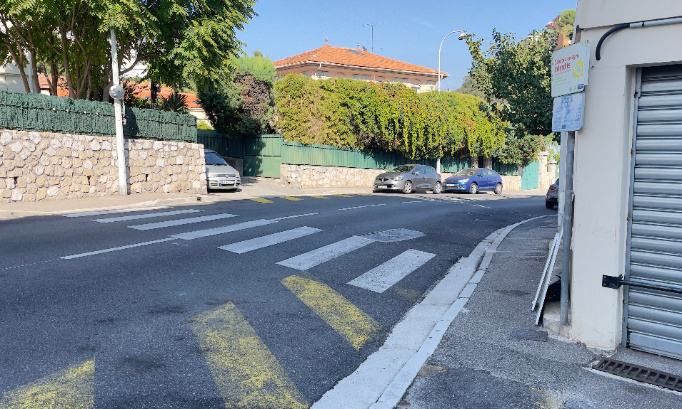 Installation d'un ralentisseur (Gendarme couché) sur l'avenue Vismara