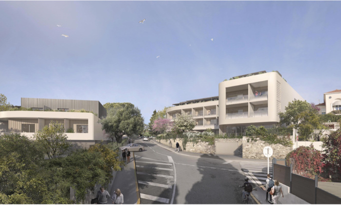 Changeons ensemble le Projet de reconstruction surréaliste de l'Hotel de la mer de Toulon