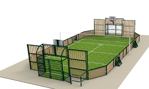 Pour la création d'un espace multisport !