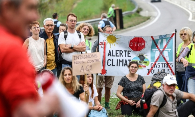 Non à l'autoroute A69 Toulouse-Castres