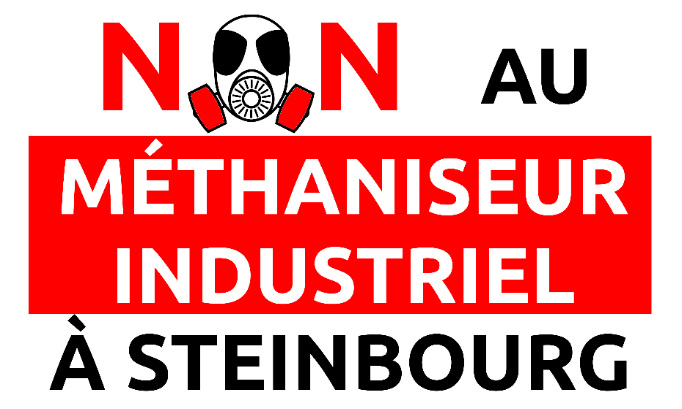 Non au projet de méthanisation industrielle à Steinbourg