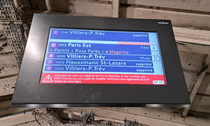 Pour un remboursement sur le RER E !