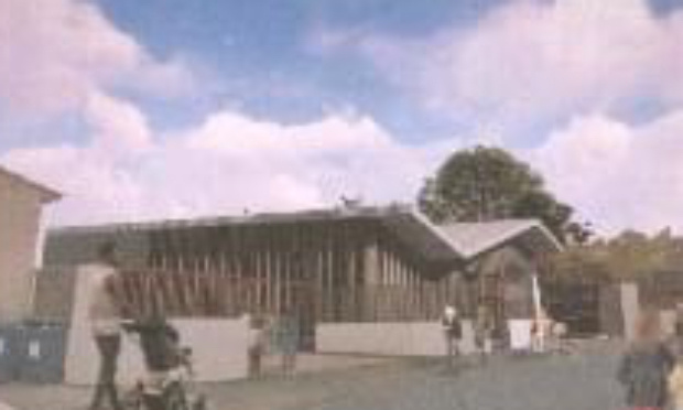 Contre la construction d’un blockhaus à la place du parking de la salle polyvalente !