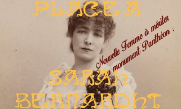 Place aux reliques de Sarah Bernardht comme troisième femme au panthéon !!