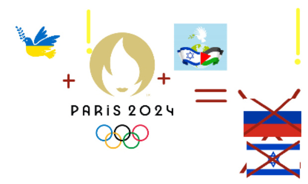 Aucun pays en guerre pour les participants aux JO 2024 !
