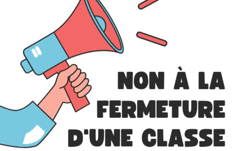 Non à la fermeture d'une classe à Marcillé Raoul !