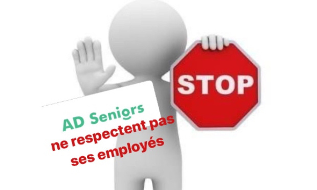 Non au manque de respect d'AD SENIORS