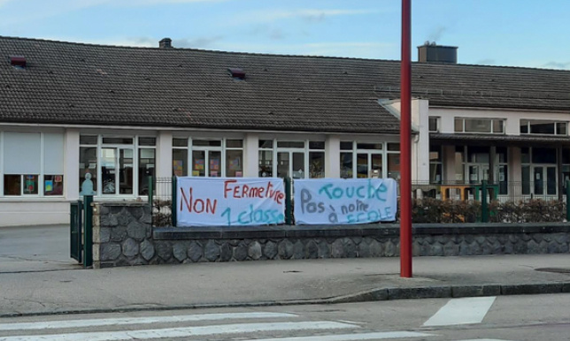 Petition : Non à la fermeture d'une classe dans l'école Marie Curie de Gérardmer.